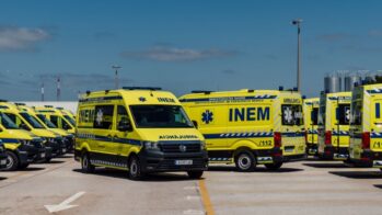 INEM Volkswagen Crafter ambulancia