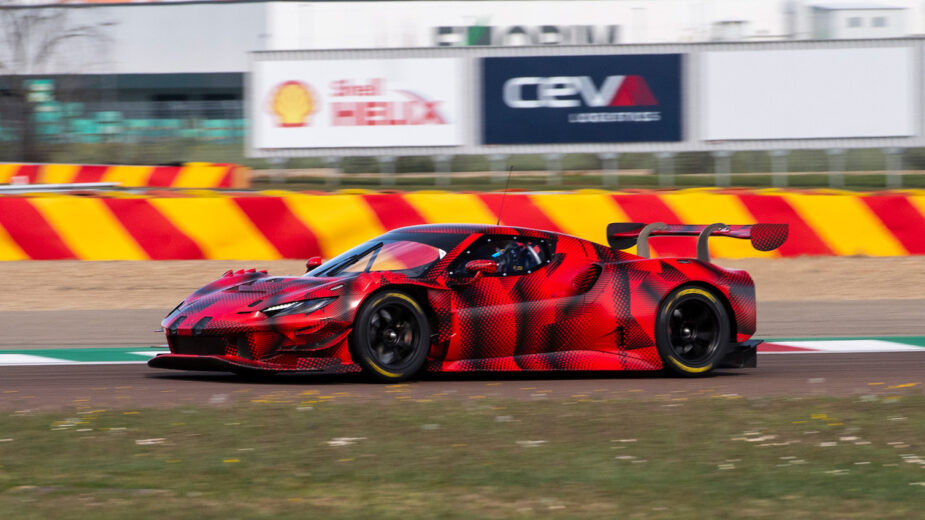 testes fiorano Ferrari 296 GT3