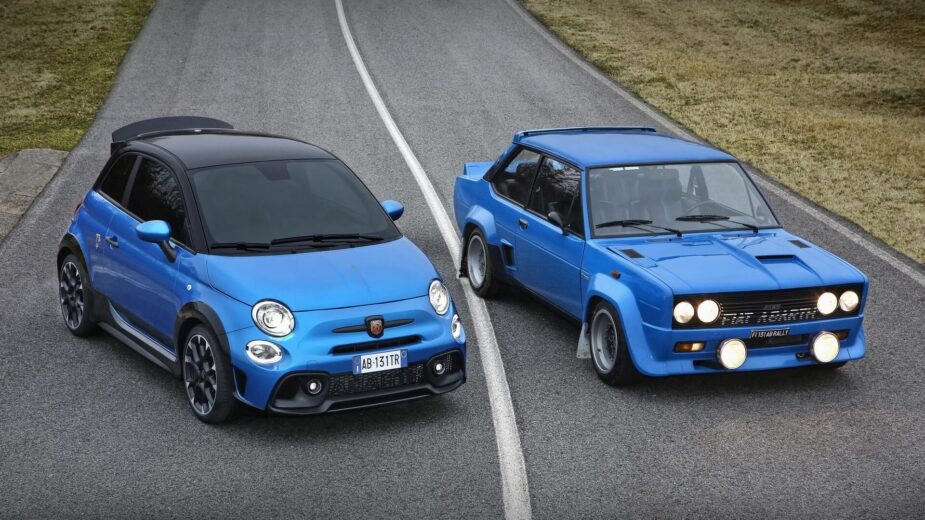 Abarth 695 Tributo 131 Rally e Fiat 131 Rally Abarth