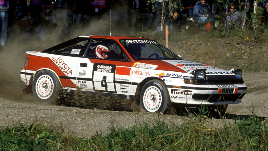 Walter Rohrl 1985 Rallye Sanremo Italy Photo McKlein