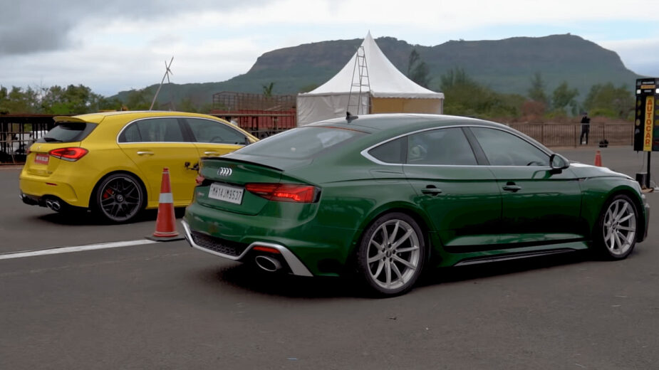 MB AMG A45 S vs Audi RS 5 Sportback