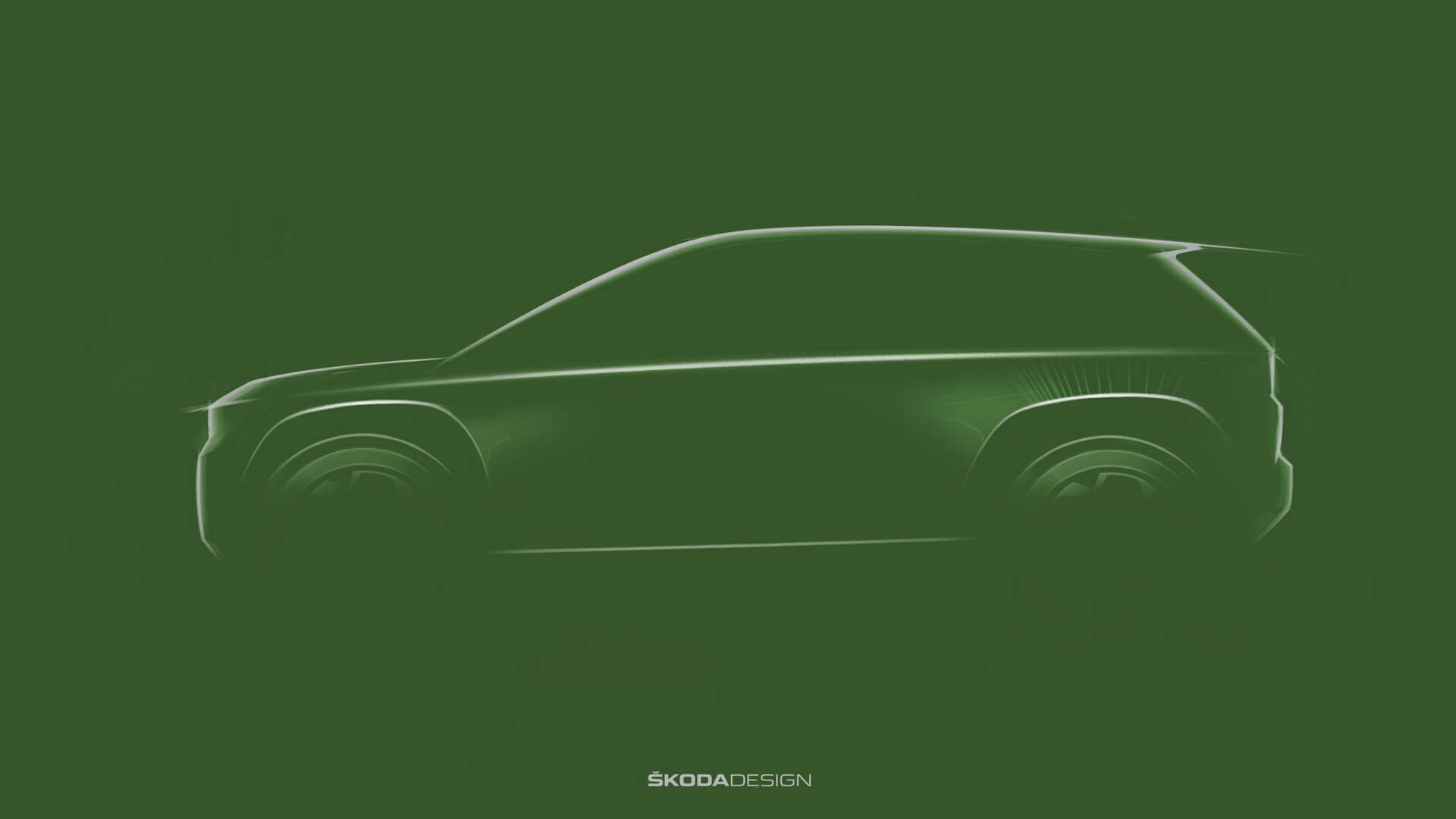 Skoda EV teaser