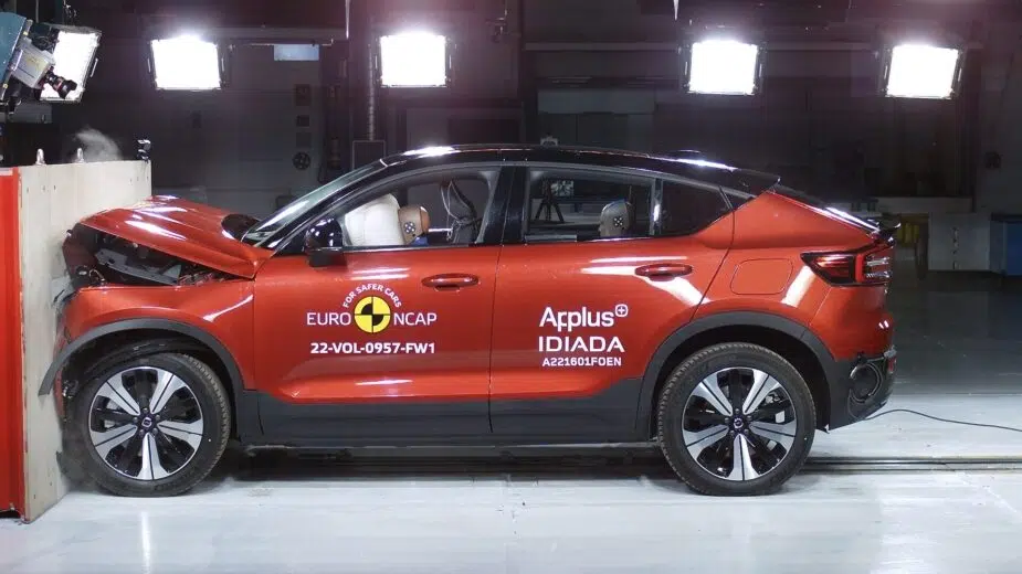 Volvo C40 Recharge crash test