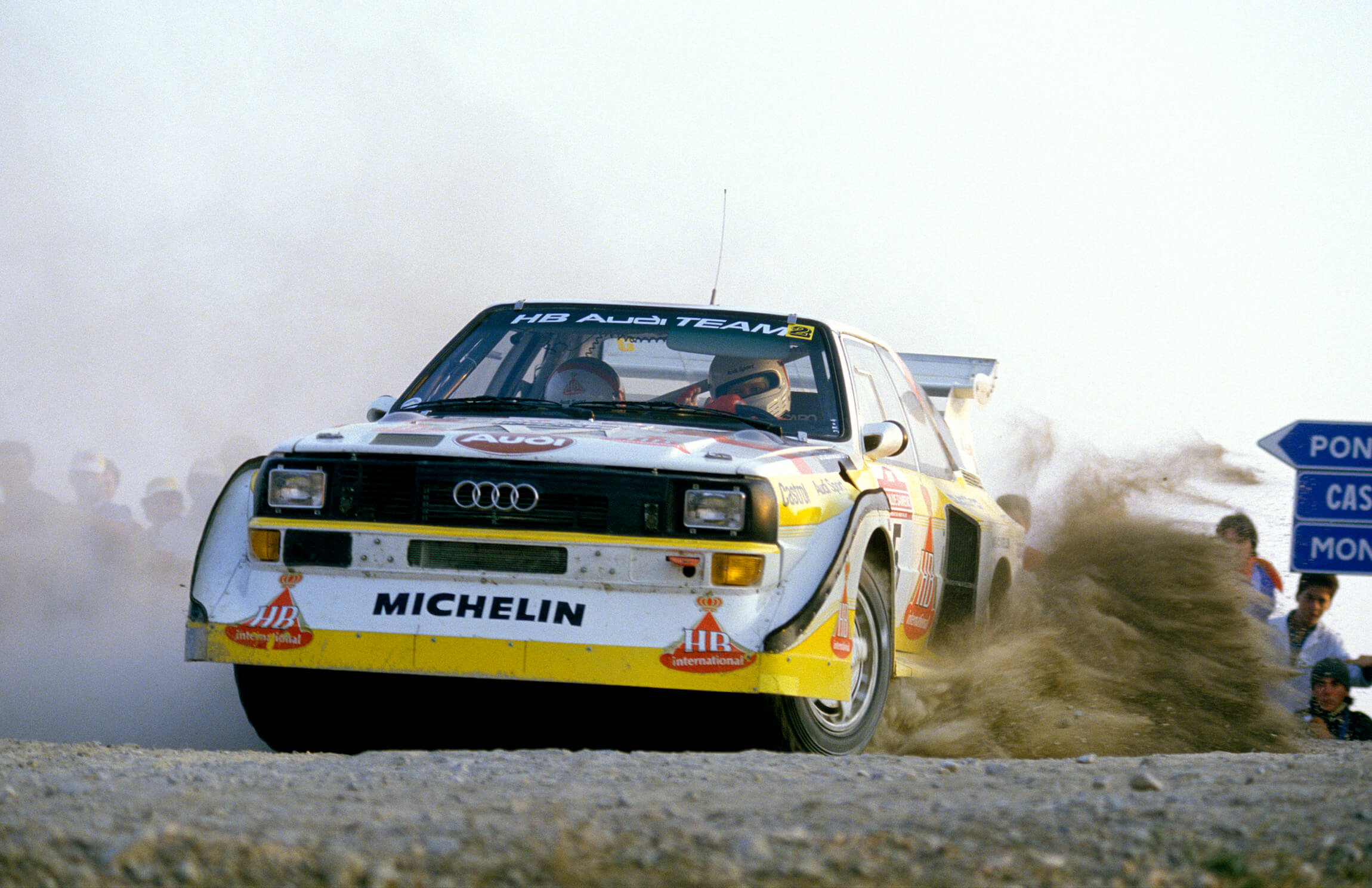 Walter Rohrl 1985 Rallye Sanremo Italy Photo McKlein