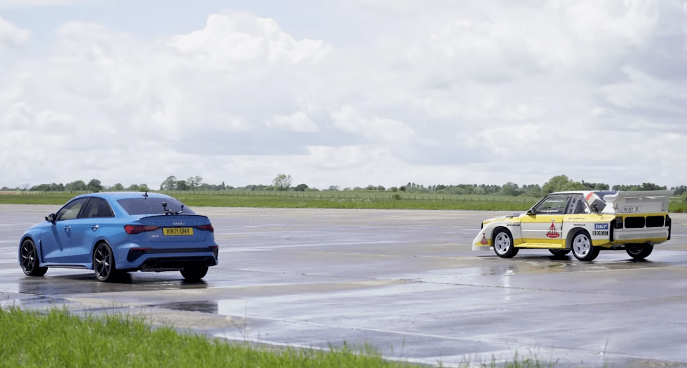 Audi Quattro vs Audi RS 32
