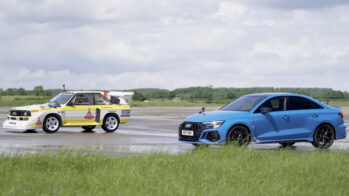 Audi Quattro vs Audi RS 3 Sedan