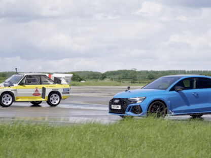 Audi Quattro vs Audi RS 3 Sedan
