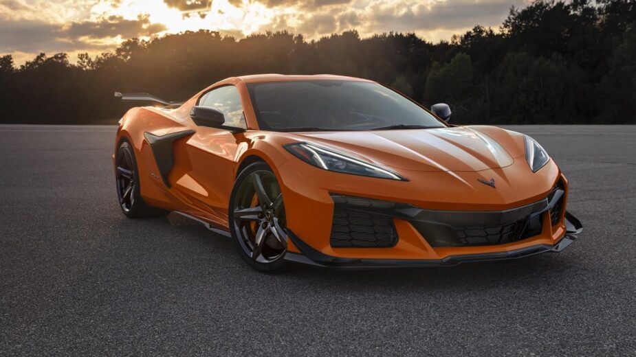 Chevrolet Corvette Z06 dianteira