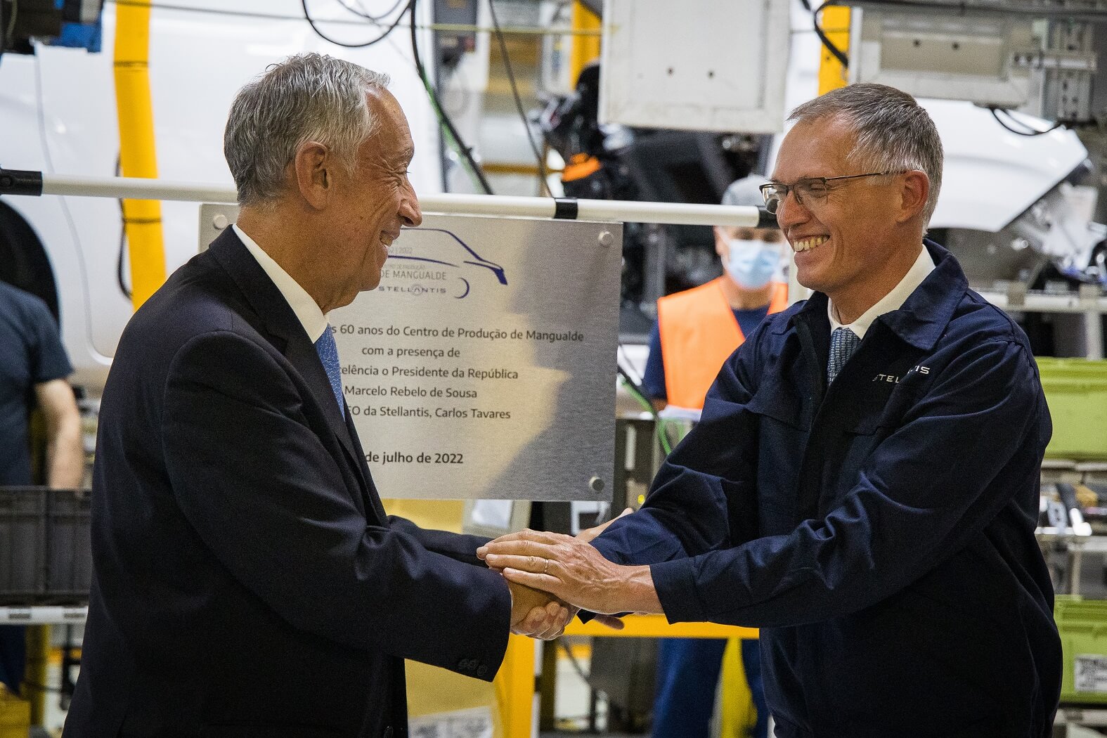 Marcelo Rebelo de Sousa e Carlos Tavares