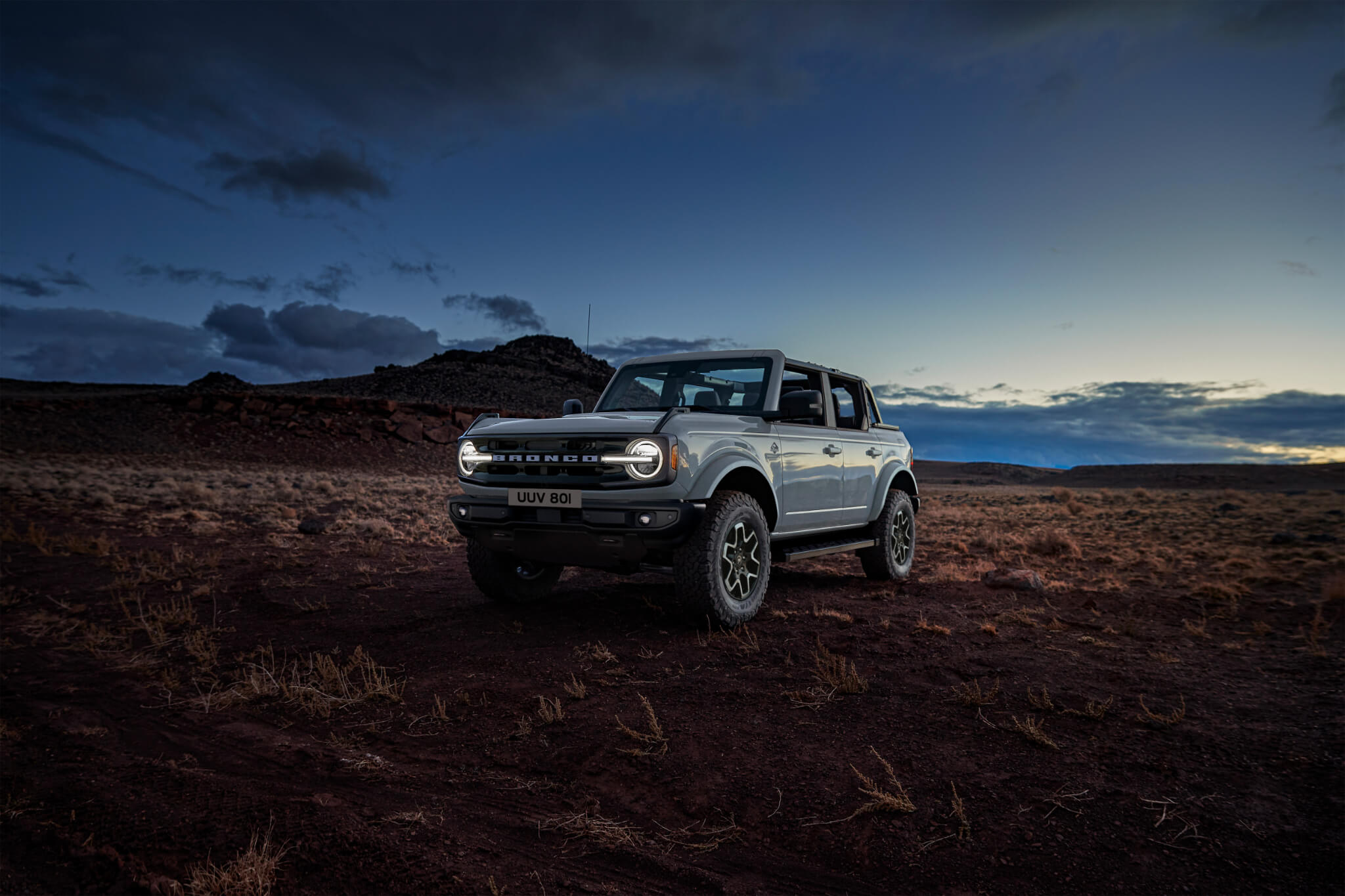 Ford Bronco frente 3/4