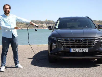 Hyundai Tucson PHEV Híbrido Plug-In com Miguel Dias