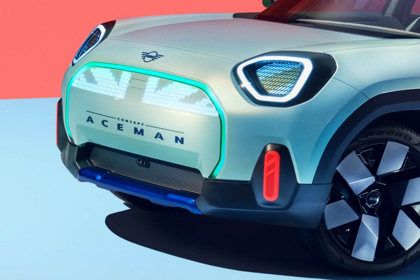 MINI Concept Aceman, vista aproximada da frente