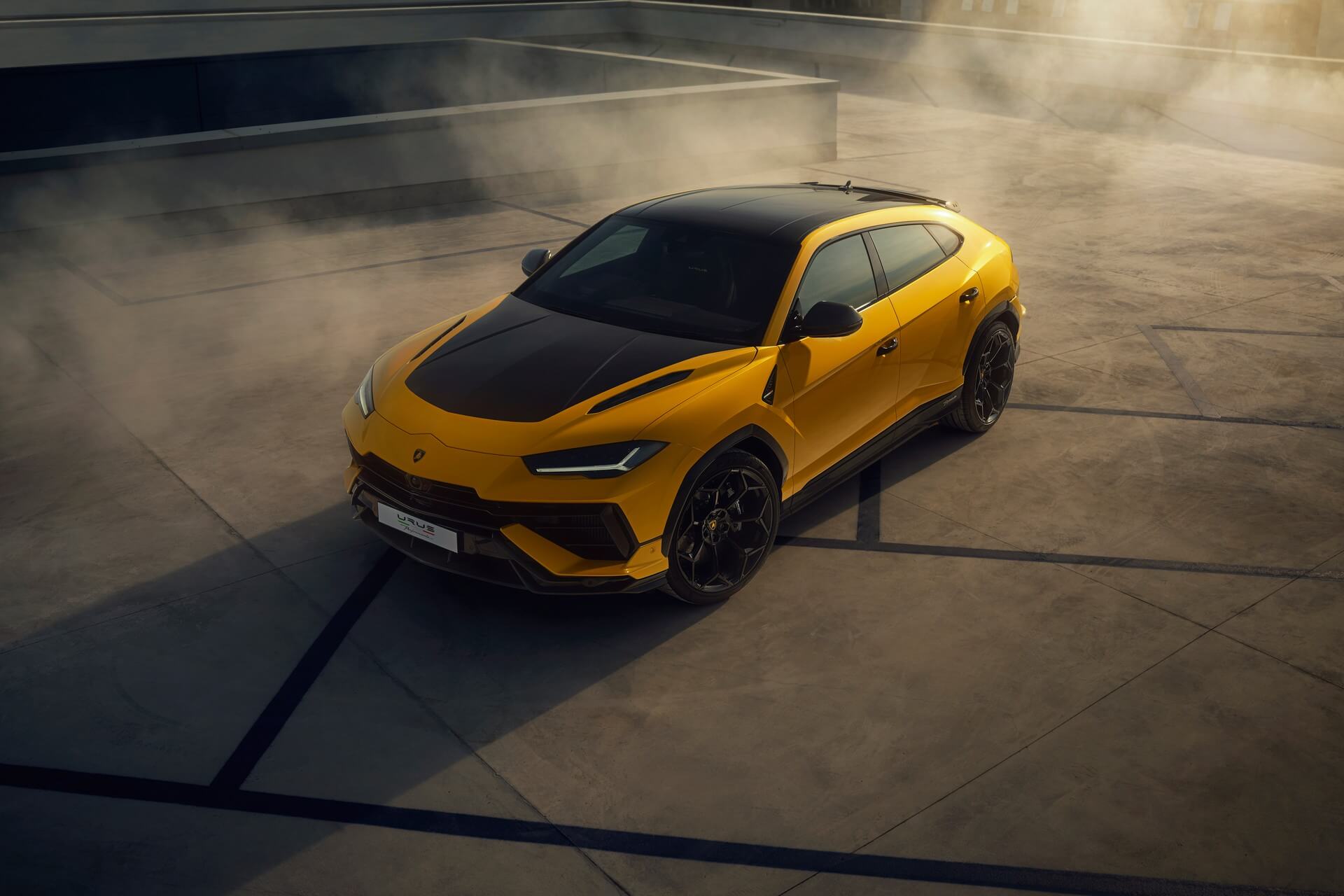 Lamborghini Urus Performante plano picado