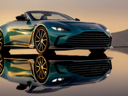 Aston Martin V12 Vantage Roadster dianteira