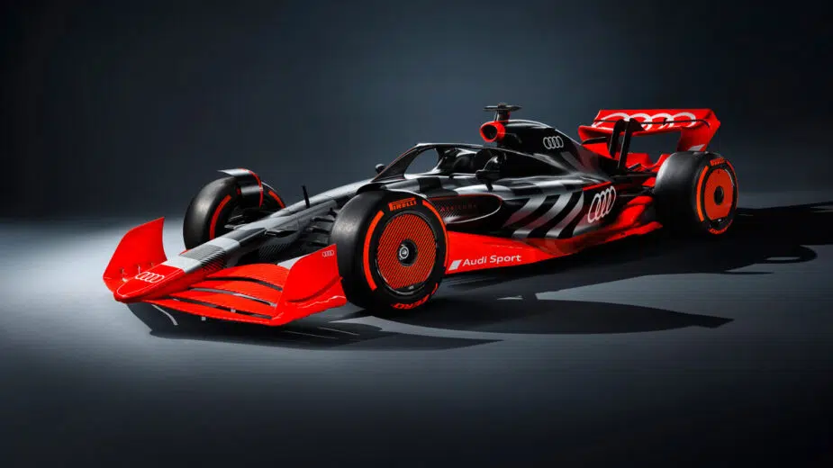 Audi F1 dianteira