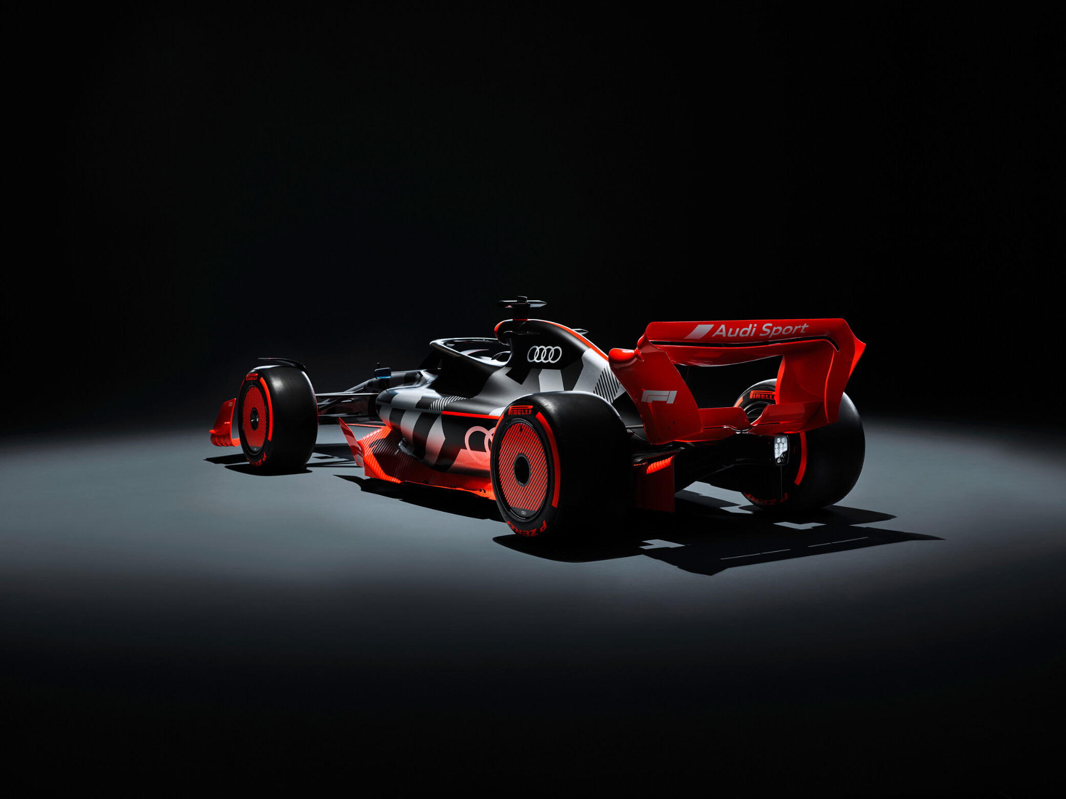 Audi F1 traseira