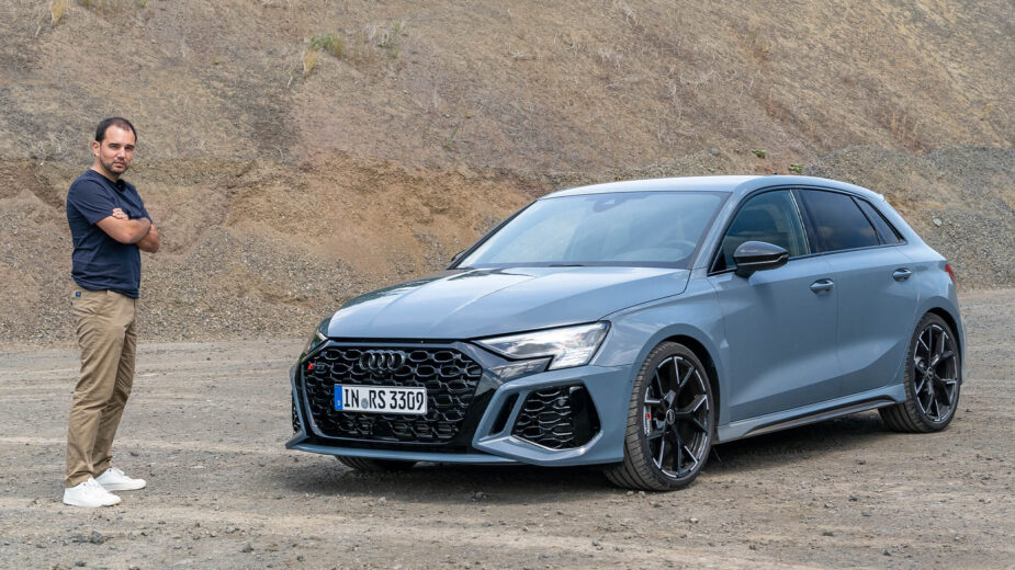 Audi RS 3, dianteira