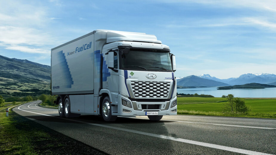 Camiões XCIENT Fuel Cell da Hyundai chegam às estradas alemãs