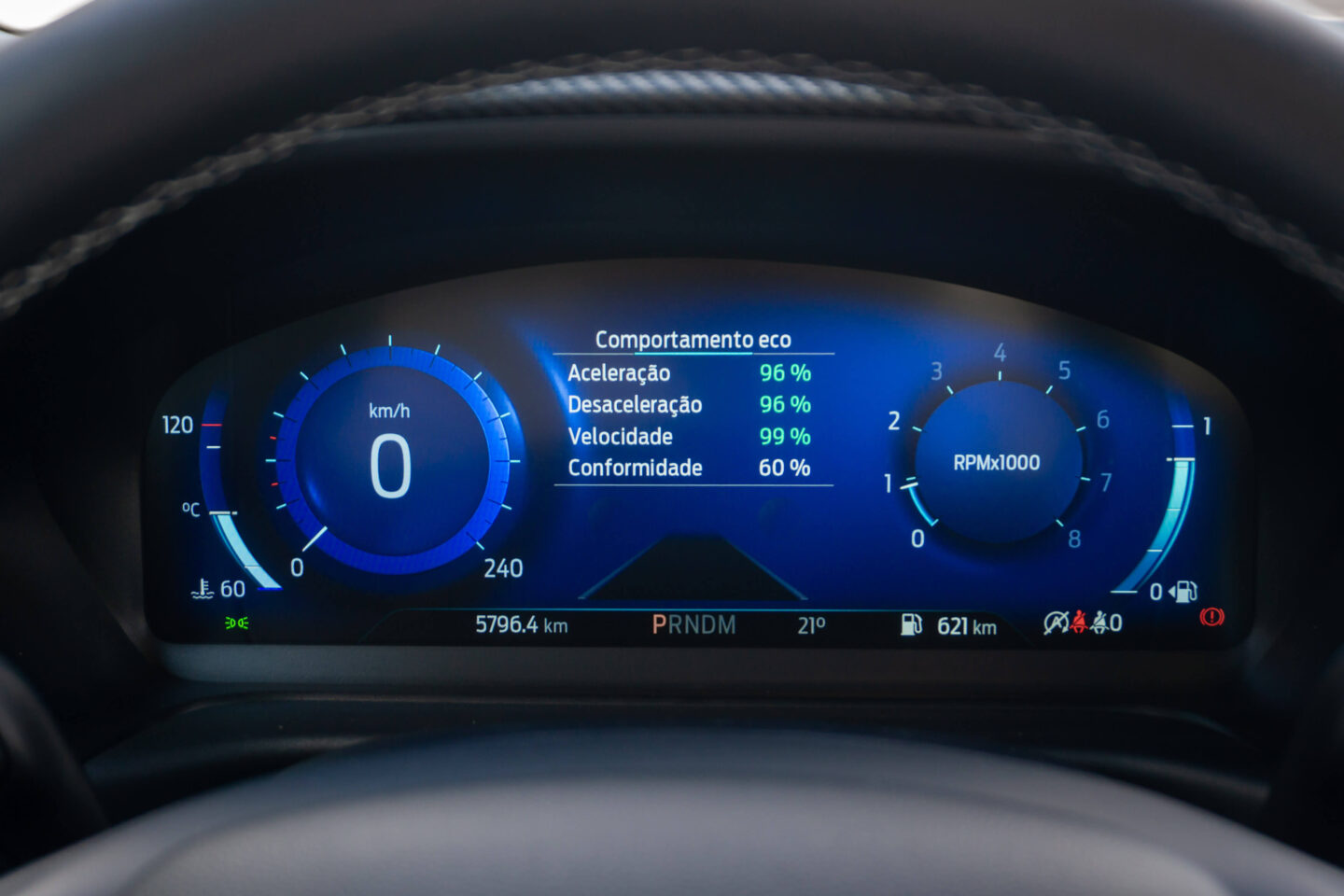 Ford Puma ST Line painel de instrumentos