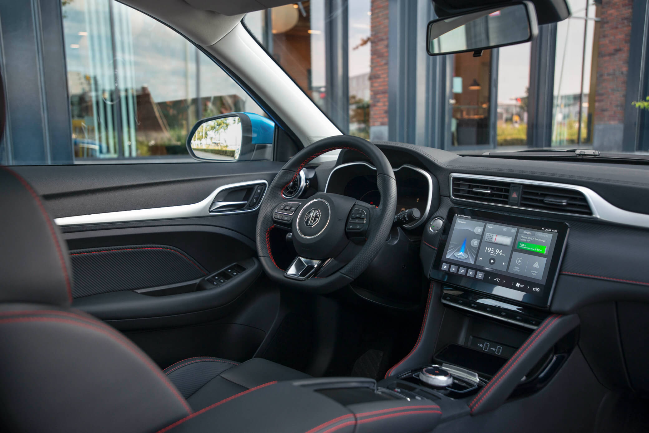 MG ZS EV interior