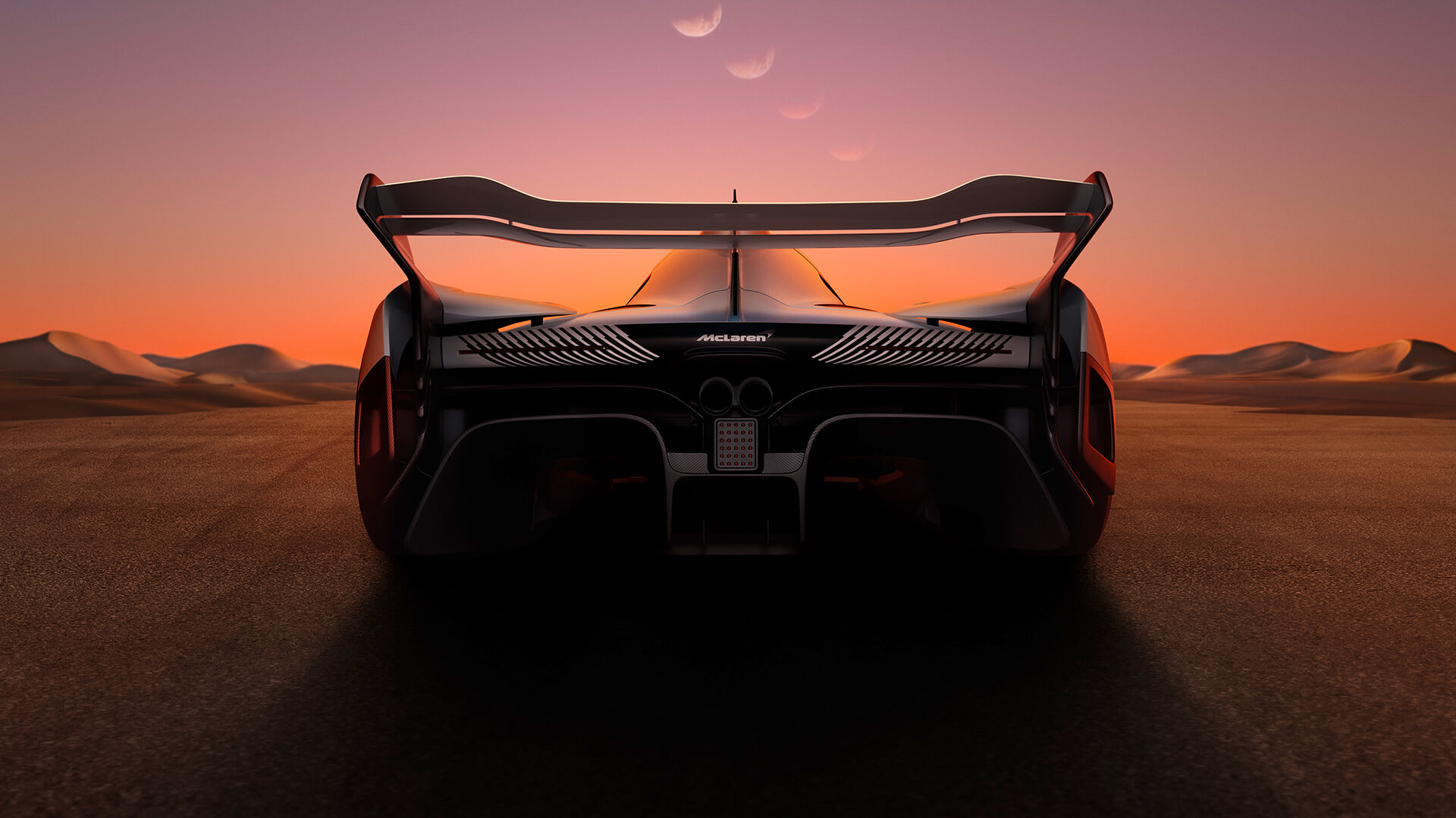 McLaren Solus GT traseira