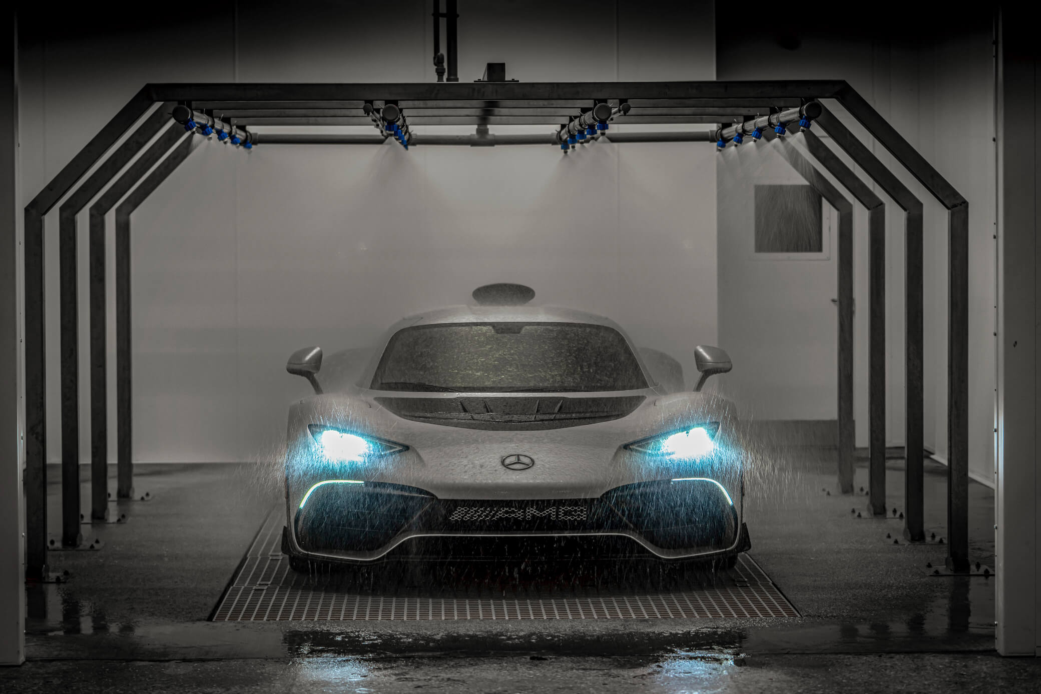 Mercedes-AMG One teste estanquecidade