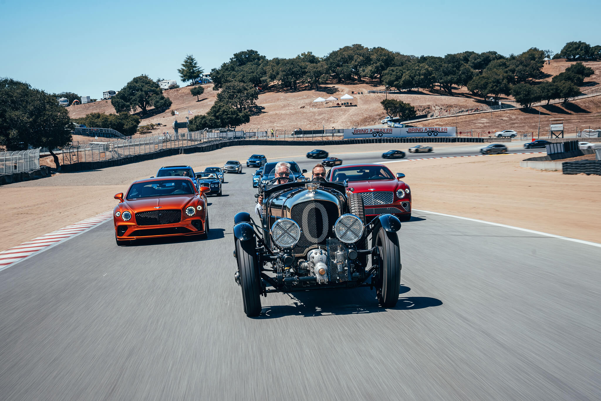 Parada Bentley em Laguna Seca