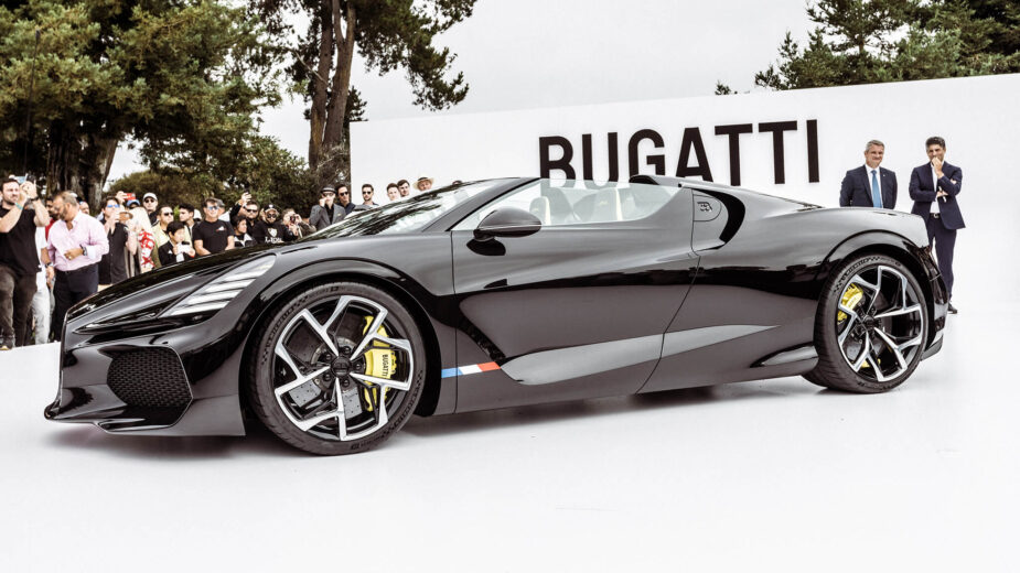 Bugatti Mistral no Monterey Car Week