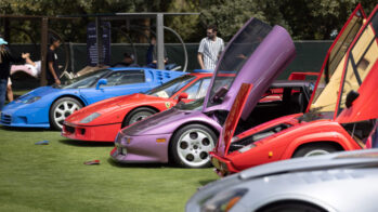 supercarros italianos no Monterey Car Week 2022