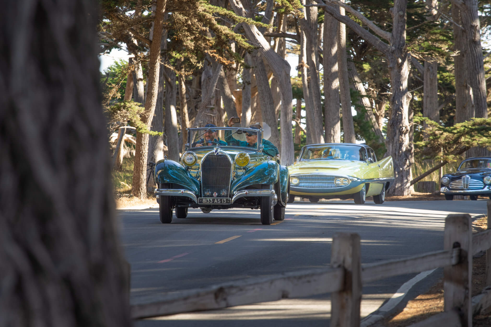 Clássico no Tour do Monterey Car Week