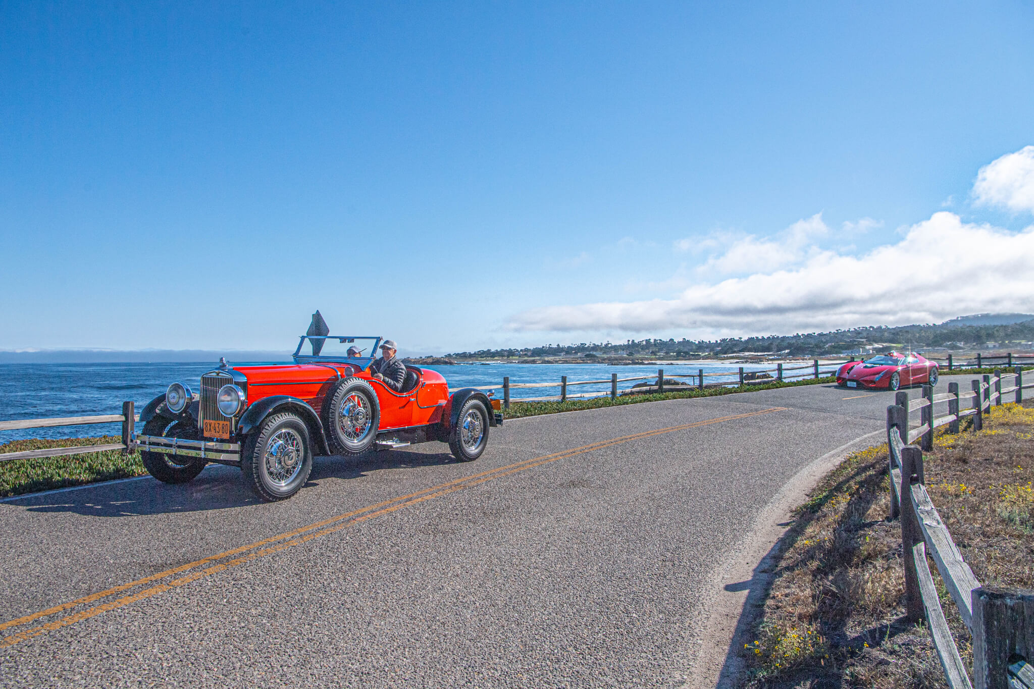 Clássico no Tour do Monterey Car Week