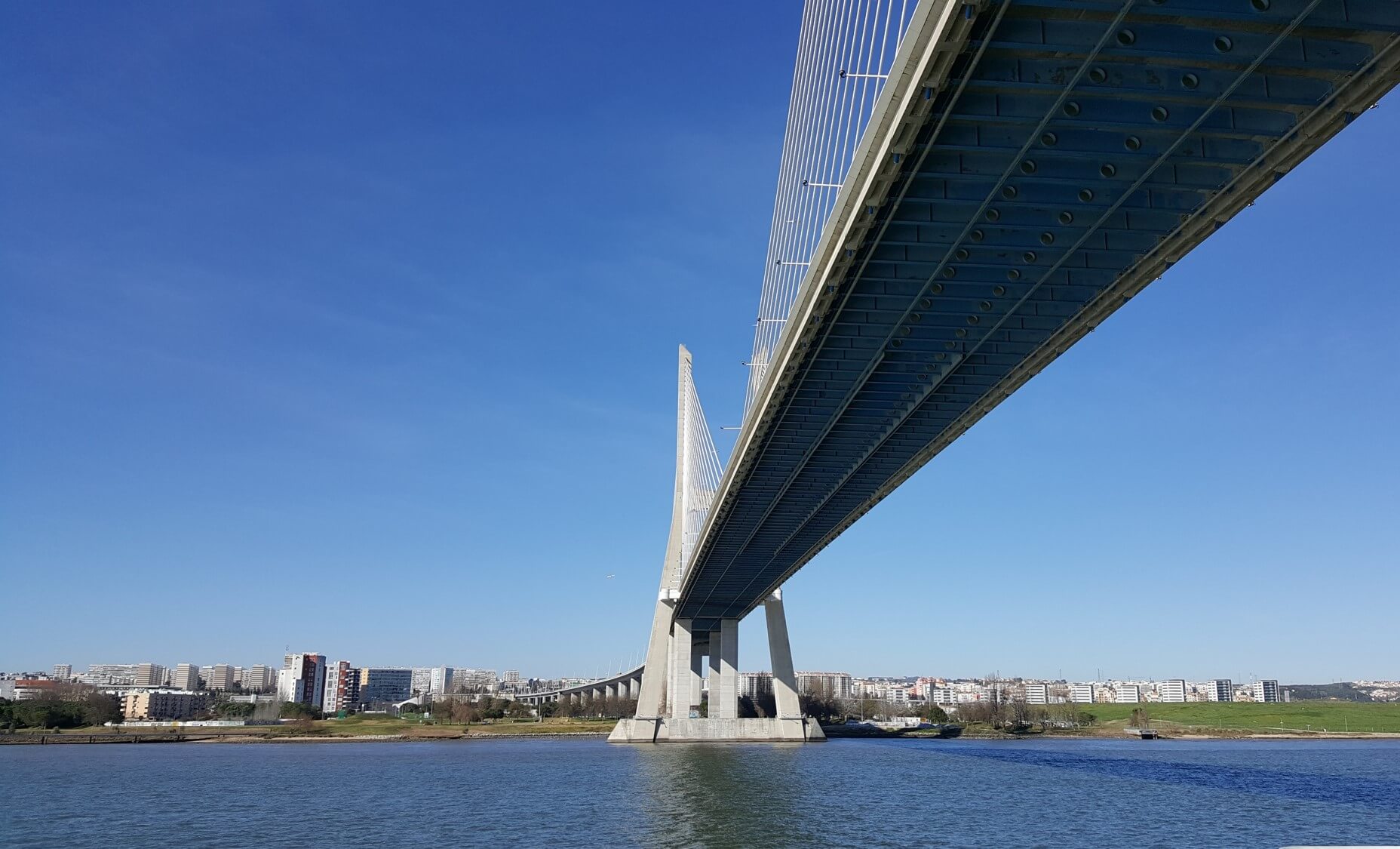 Ponte Vasco da Gama tabuleiro