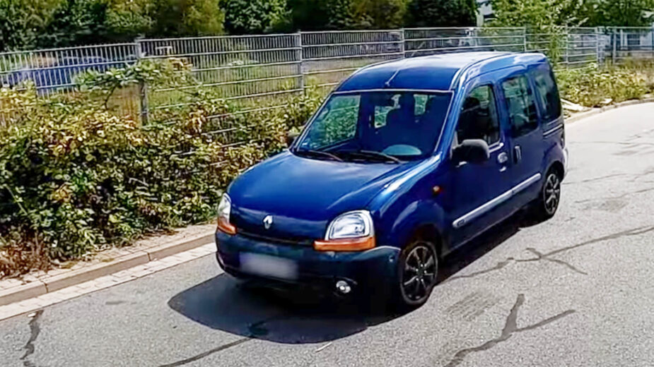 Renault Kangoo vista 3/4 frente