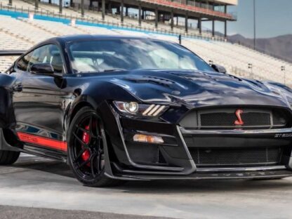 Shelby GT500 Code Red frente 3/4