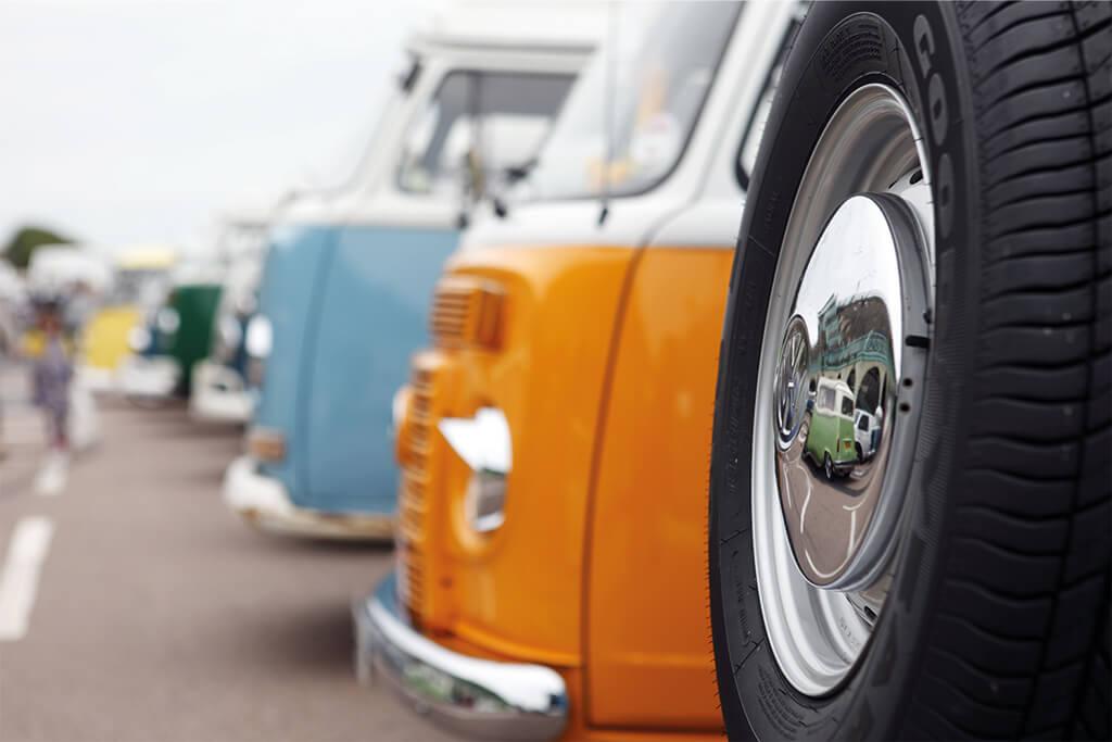 VW Bus Festival detalhe Volkswagen "Pão de Forma"