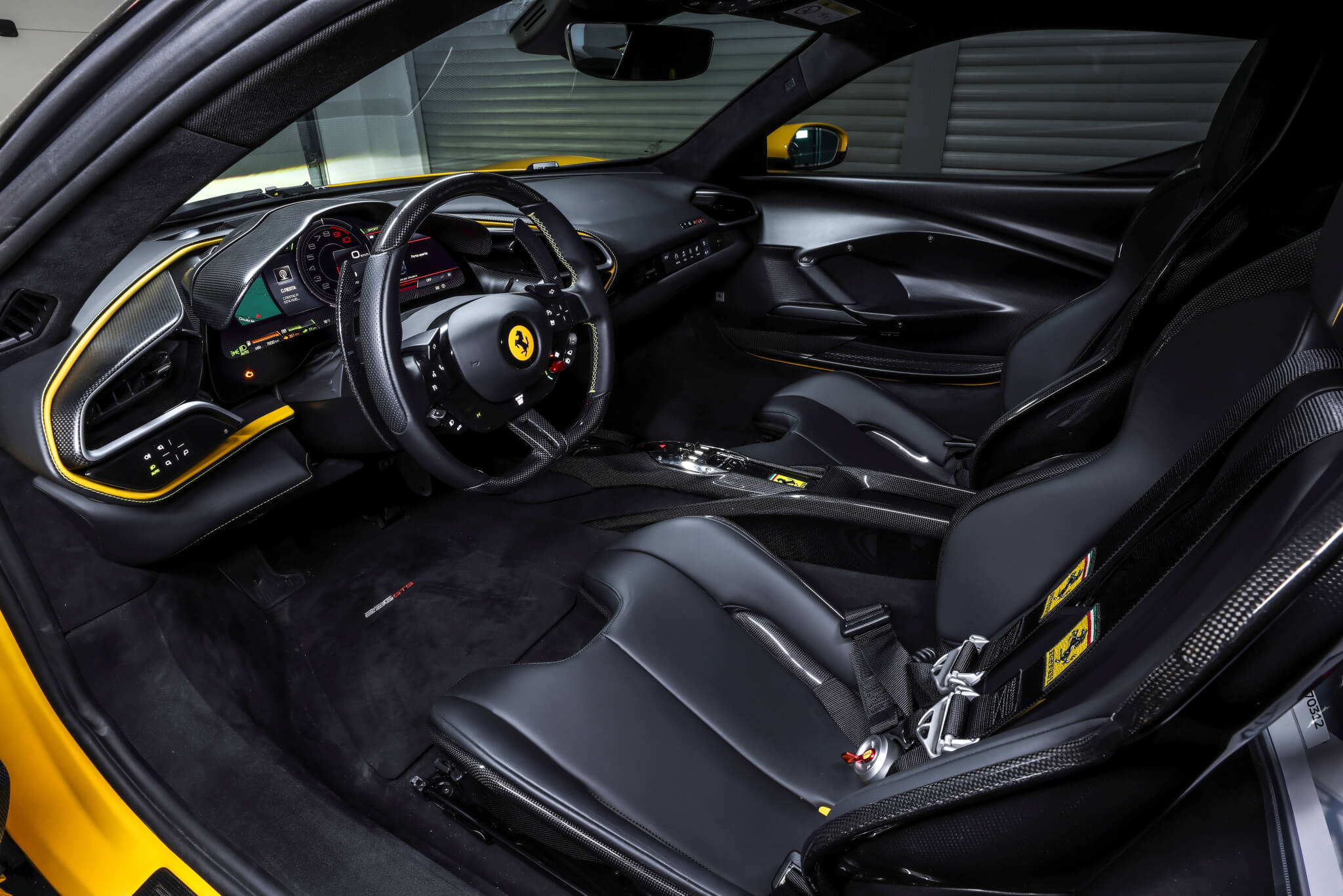 Ferrari 296 GTB interior
