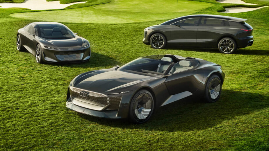 Audi skysphere, grandsphere e urbansphere no green de Pebble Beach, 2022