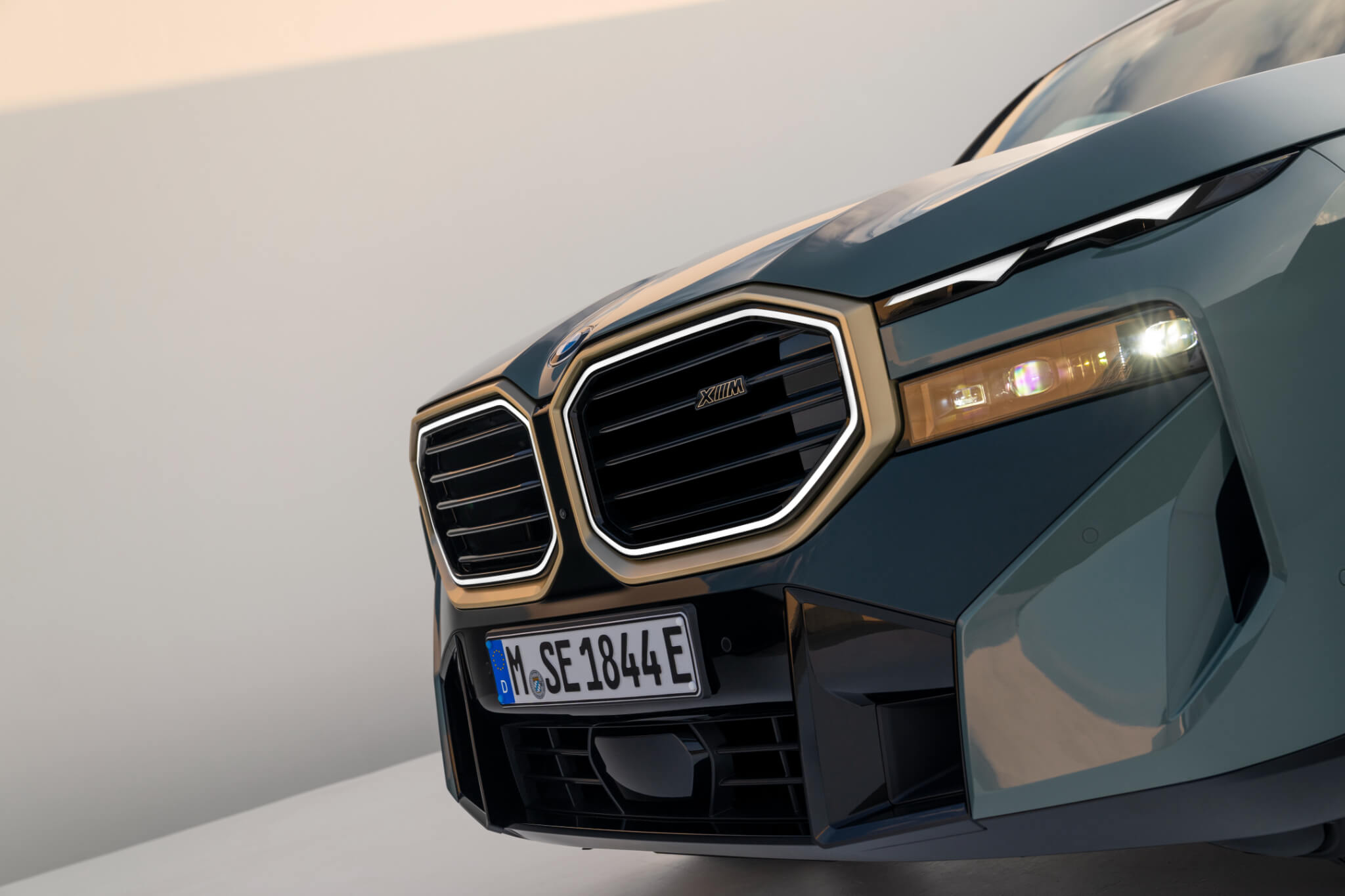 BMW XM pormenor grelha