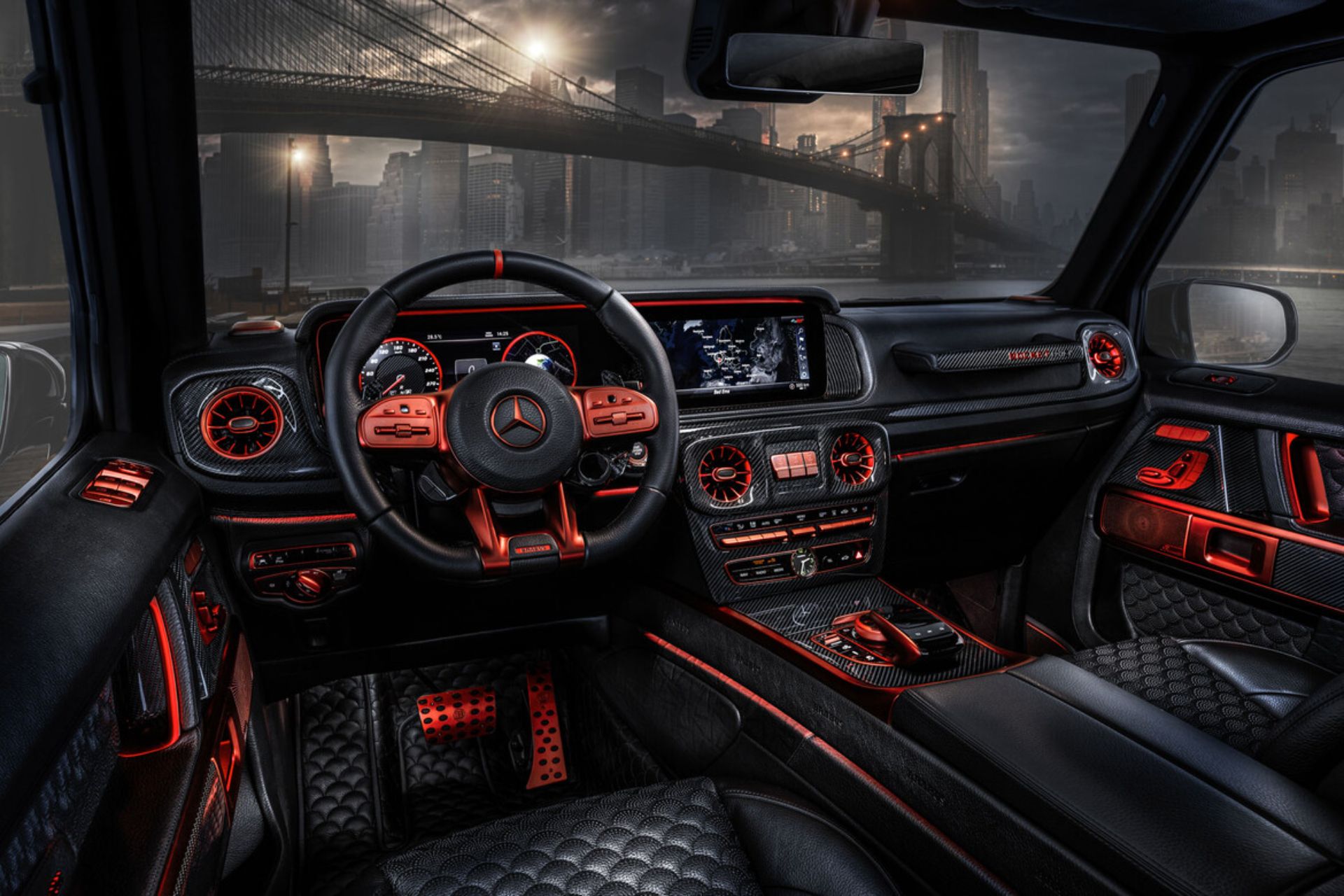 Brabus P900 Rocket Edition interior