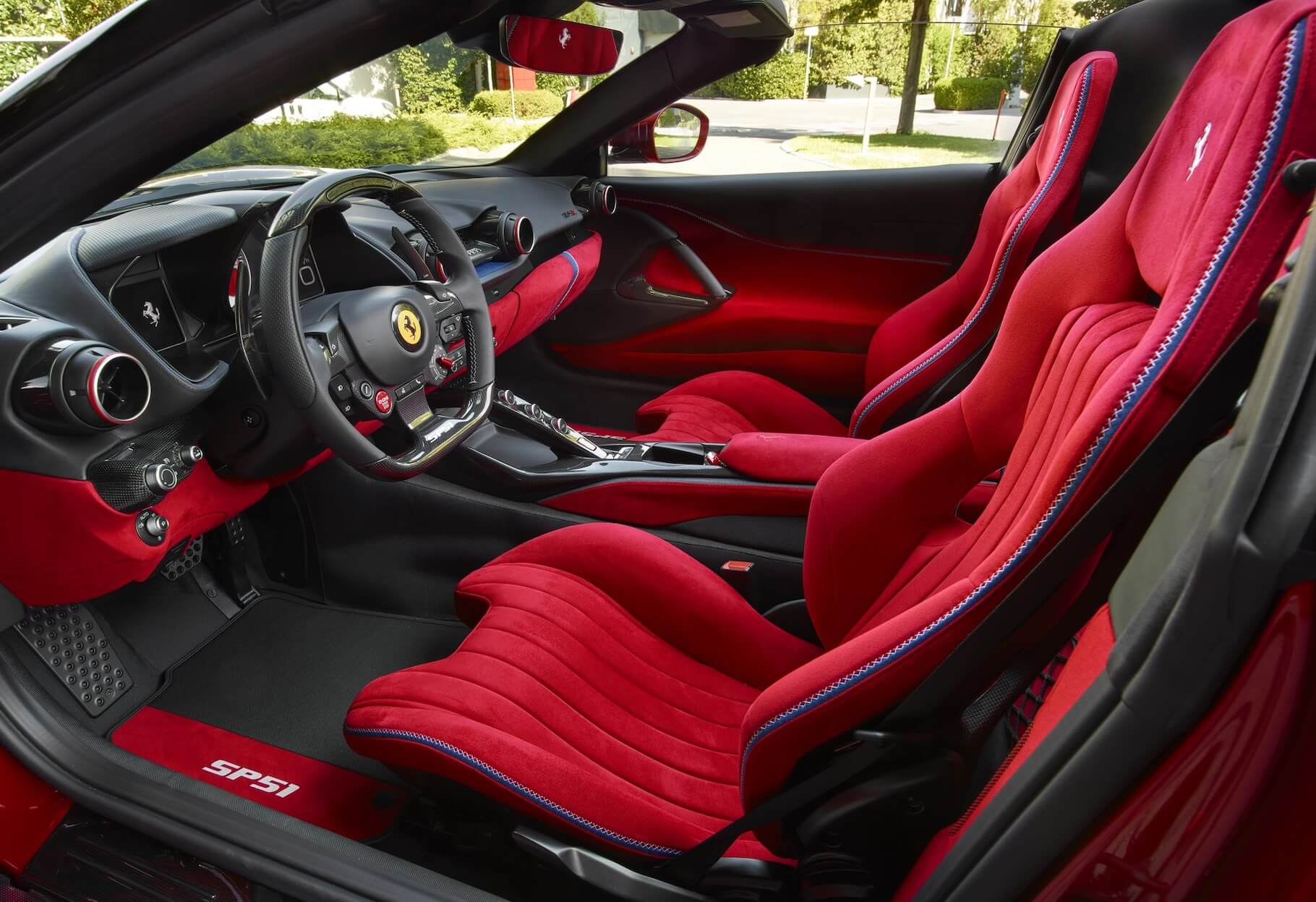 Ferrari-SP51 interior