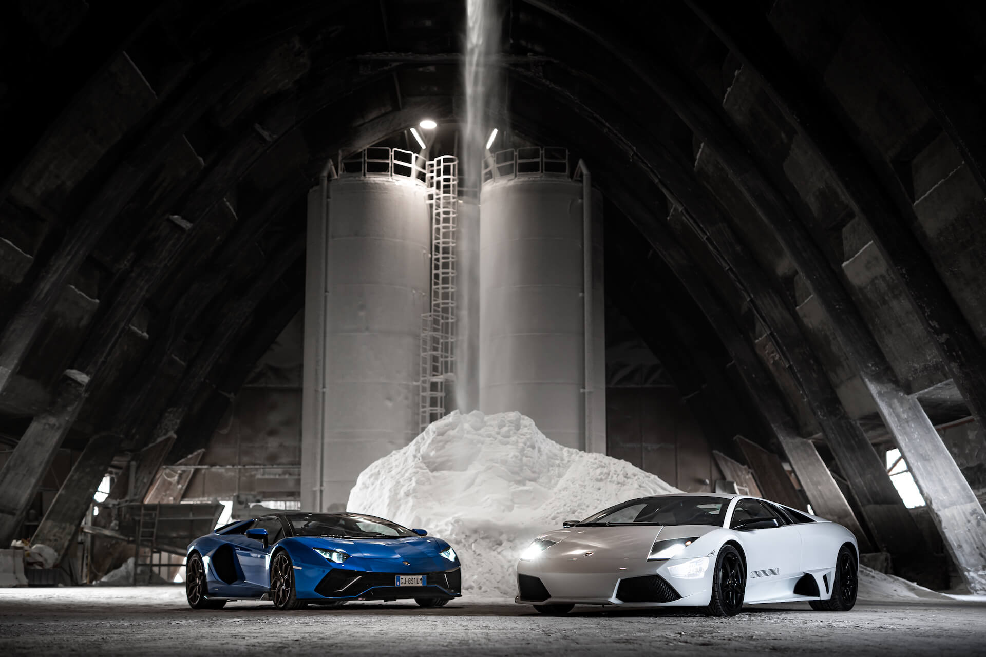 Lamborghini Murciélago e Aventador