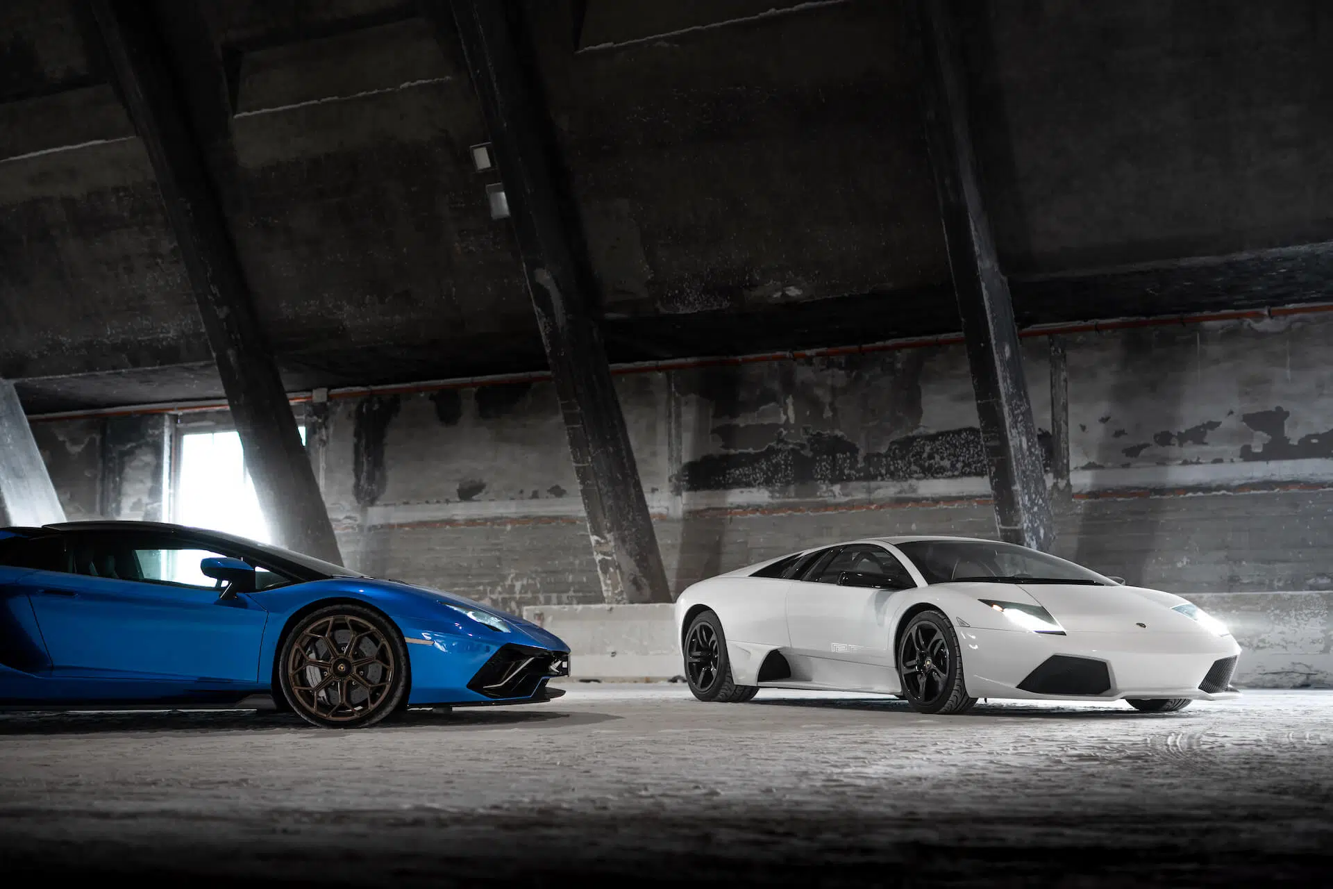Lamborghini Murciélago e Aventador