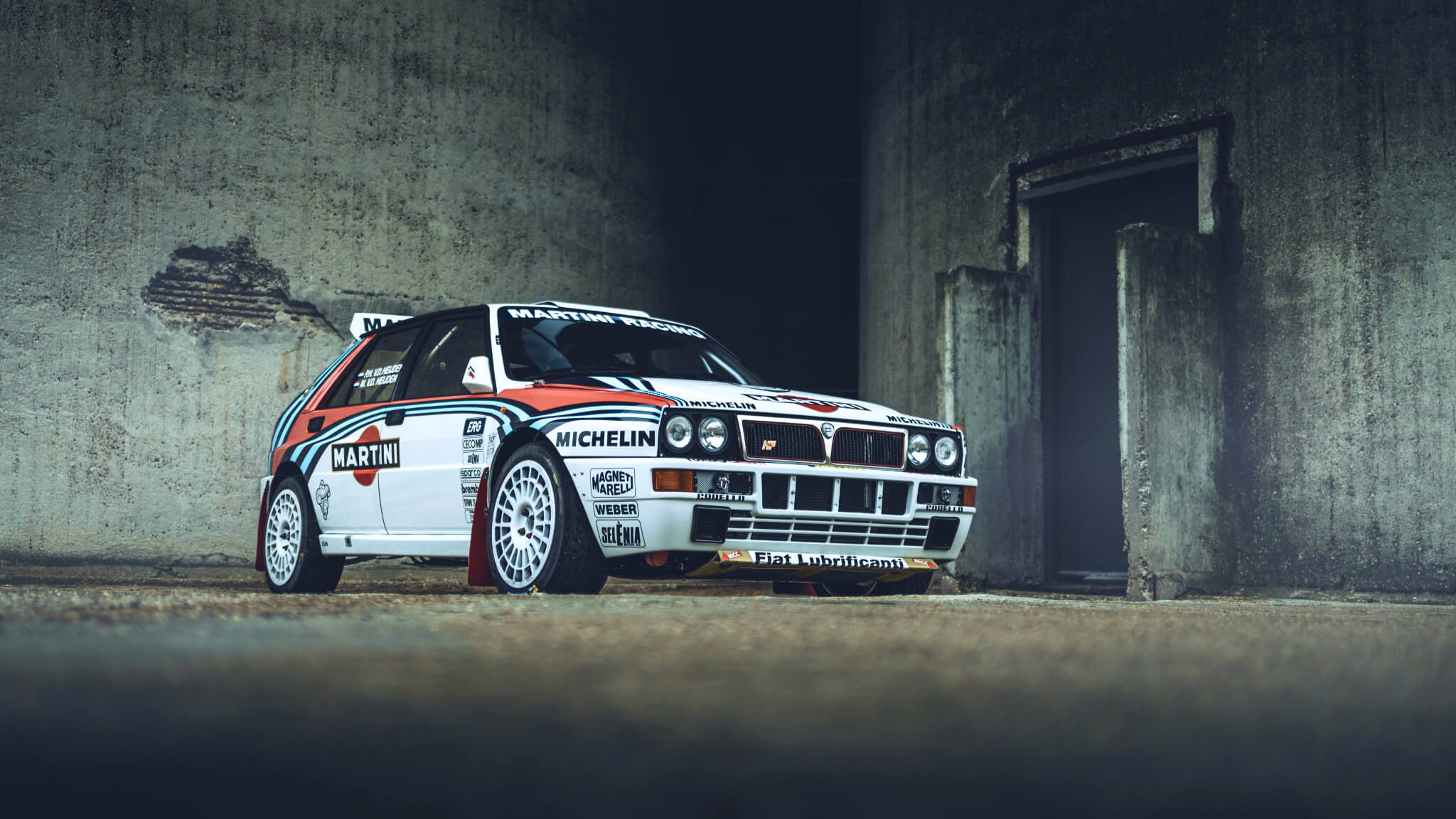 Maturo Lancia Delta HF Integrale Rally frente 3/4