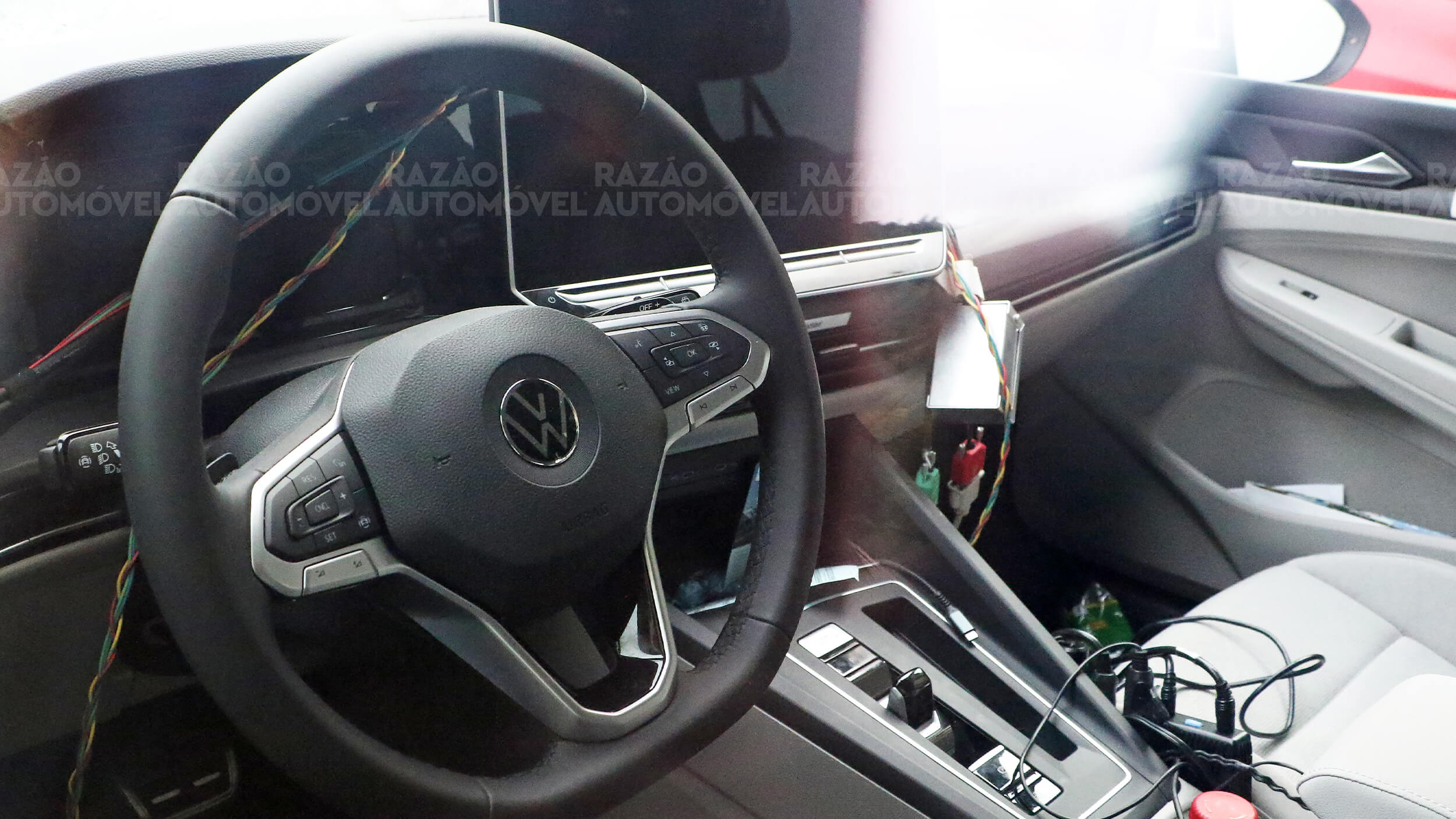 fotos-espia Volkswagen Golf interior