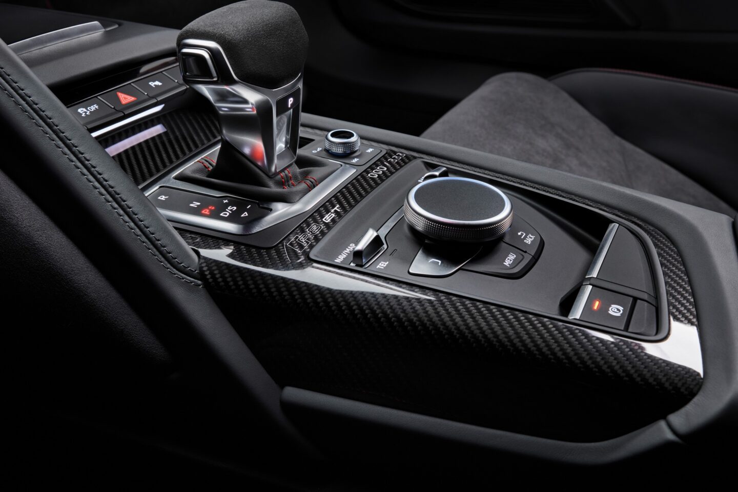 Audi R8 GT consola central