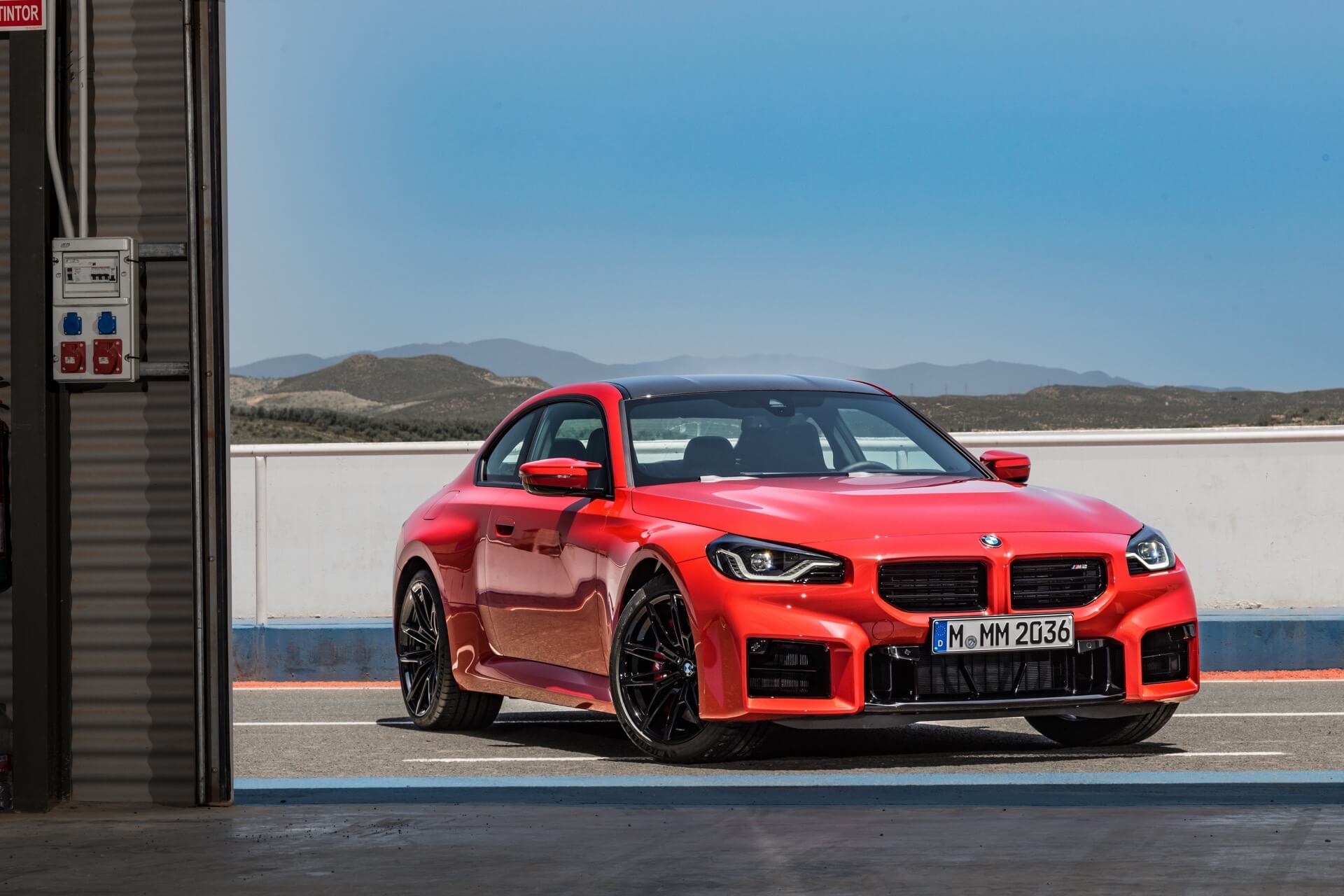 BMW M2 vista dianteira