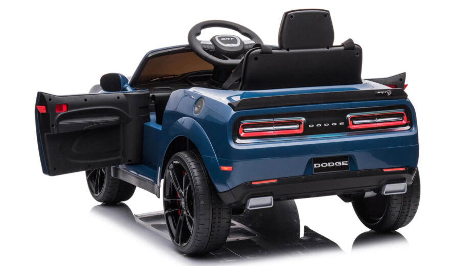 Dodge-Challenger-Hellcat-SRT brinquedo vista traseira