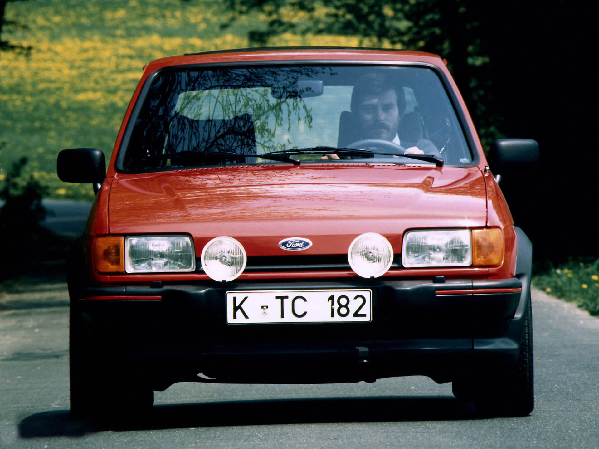Ford Fiesta XR2, 1984, de frente