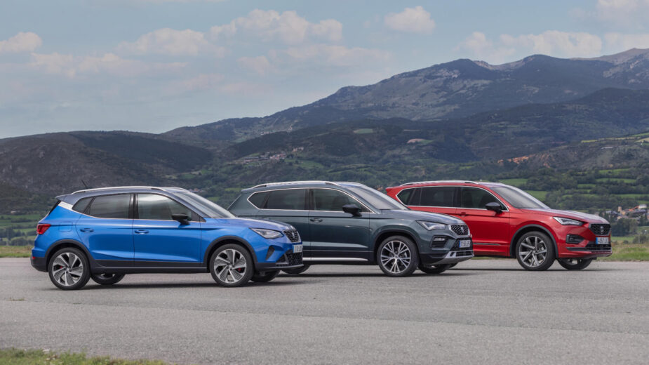 SEAT Arona, Ateca e Tarraco