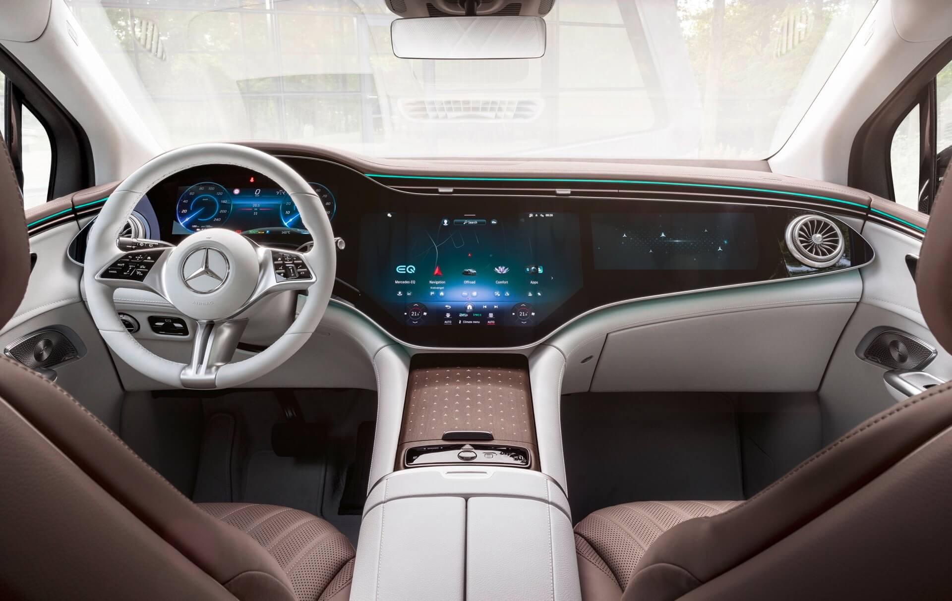 Mercedes-Benz EQE SUV interior